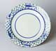 5 lb. decorated plate